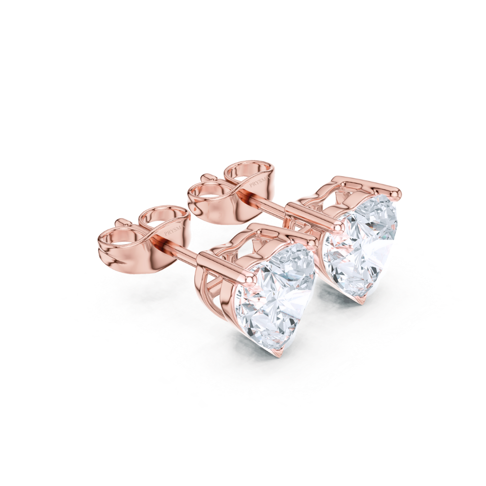 Forever Love Heart Studs