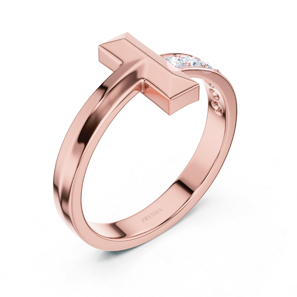Eterna Cross Ring
