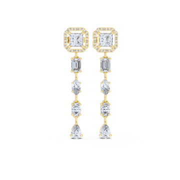 Celestial Cascade Drop Earrings