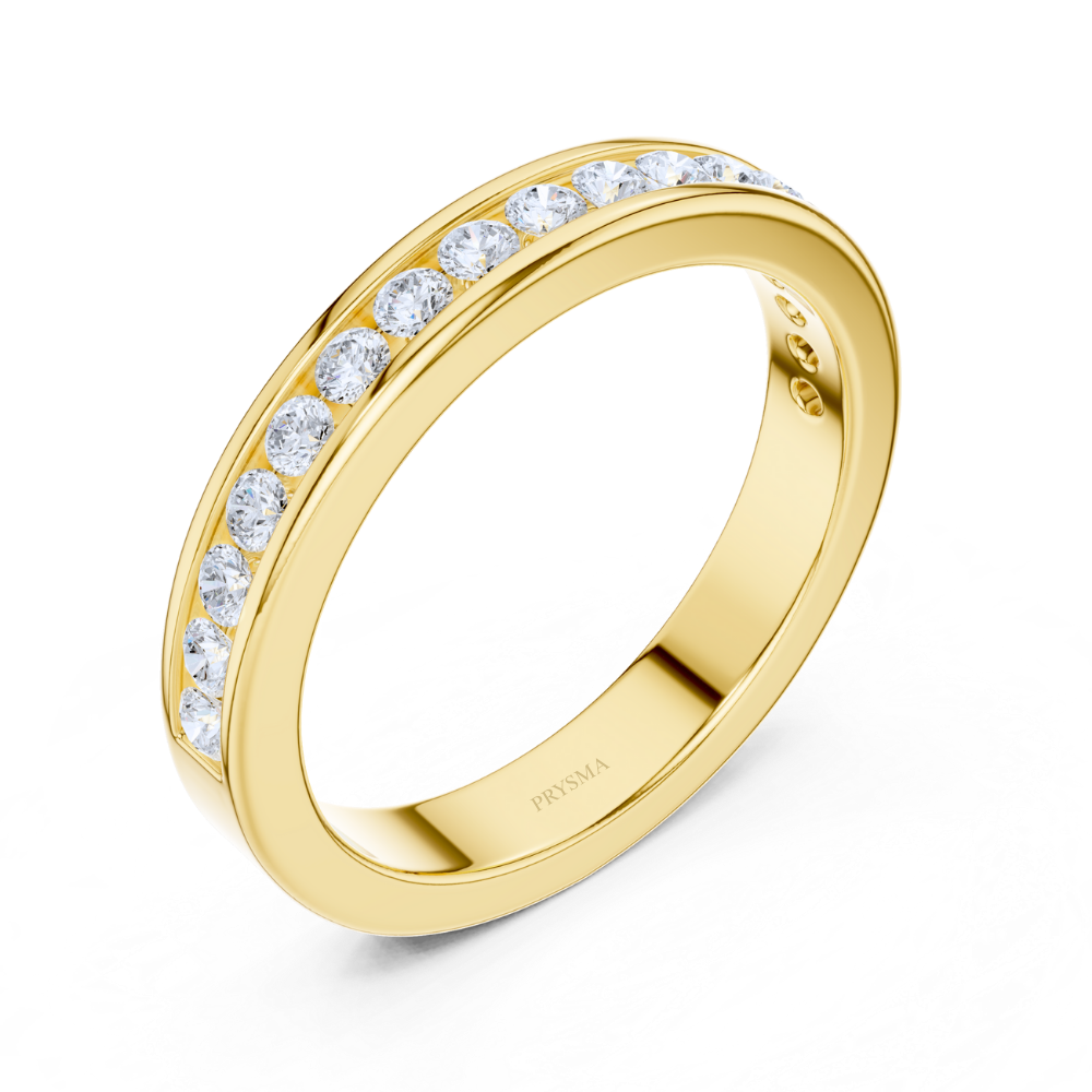 Eternelle Channel-Set Diamond Ring