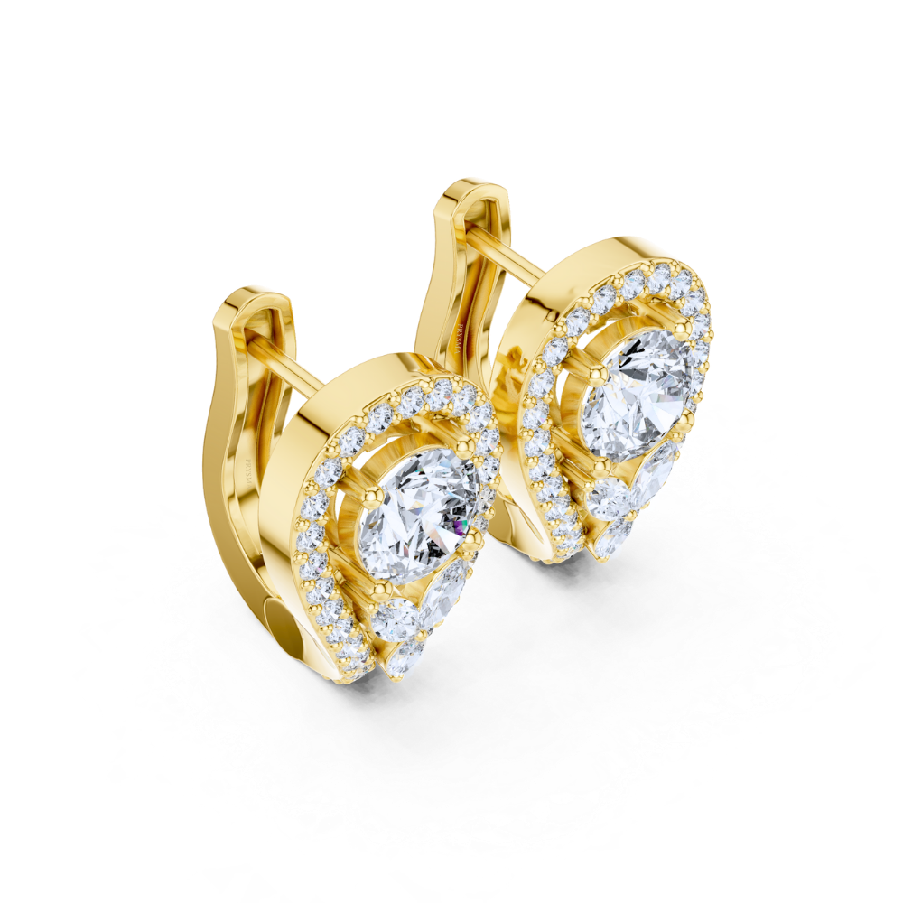 Teardrop Elegance Diamond Studs