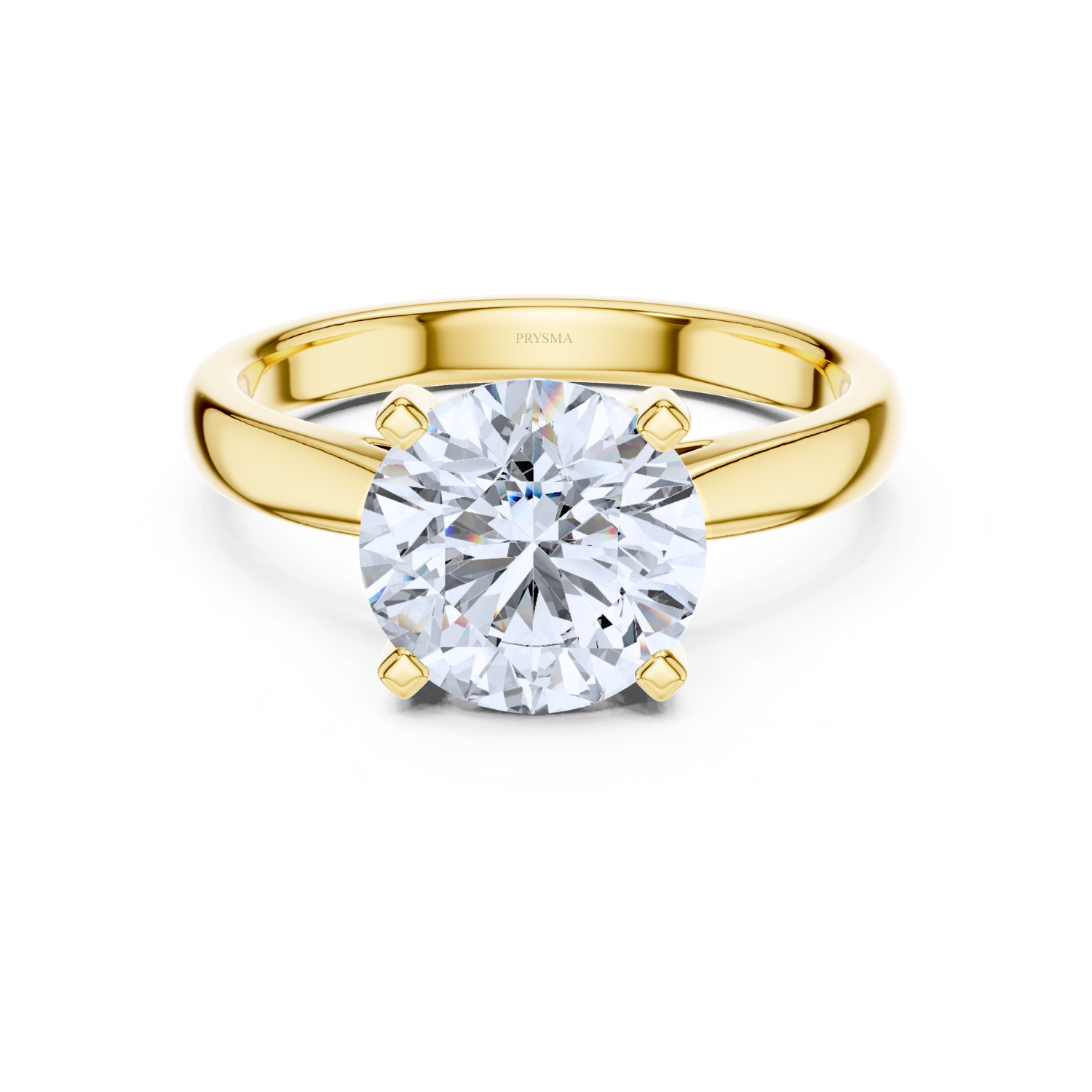 Classic Round Solitaire Diamond Ring