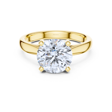 Classic Round Solitaire Diamond Ring