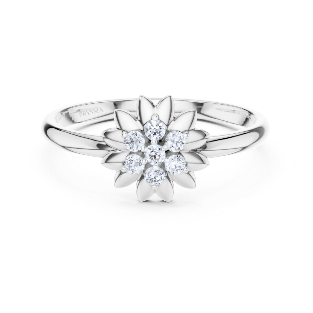 Blooming Radiance Diamond Ring