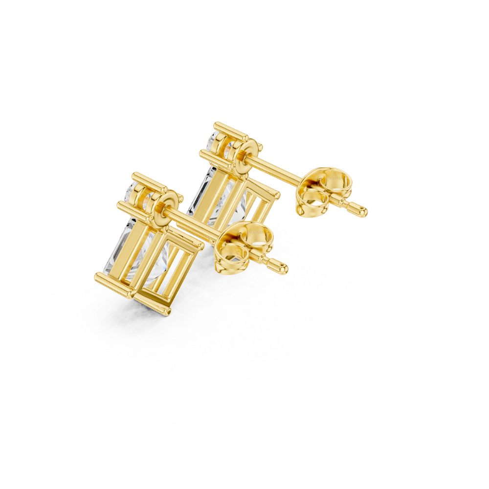 Regal Prism Diamond Drop Earrings