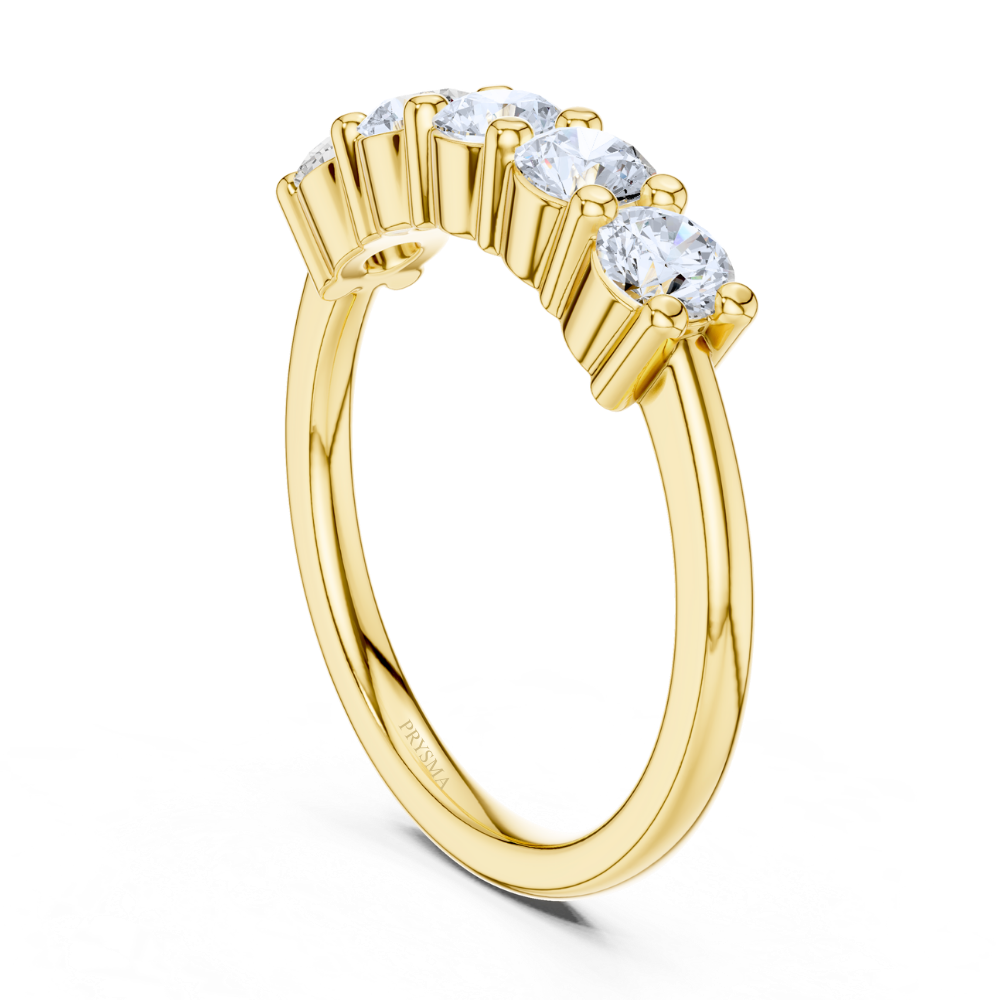 Brilliant Five-Stone Ring