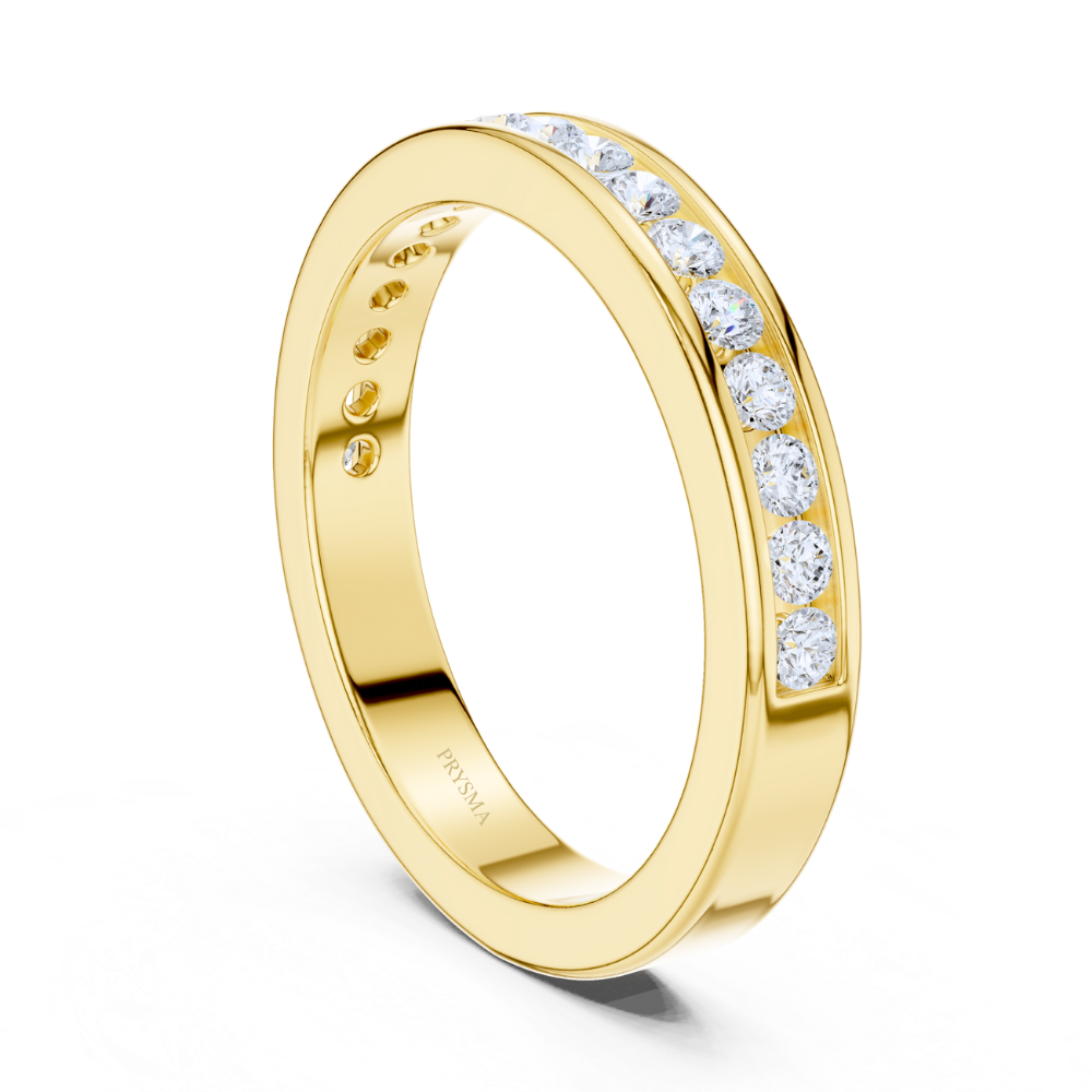 Eternelle Channel-Set Diamond Ring