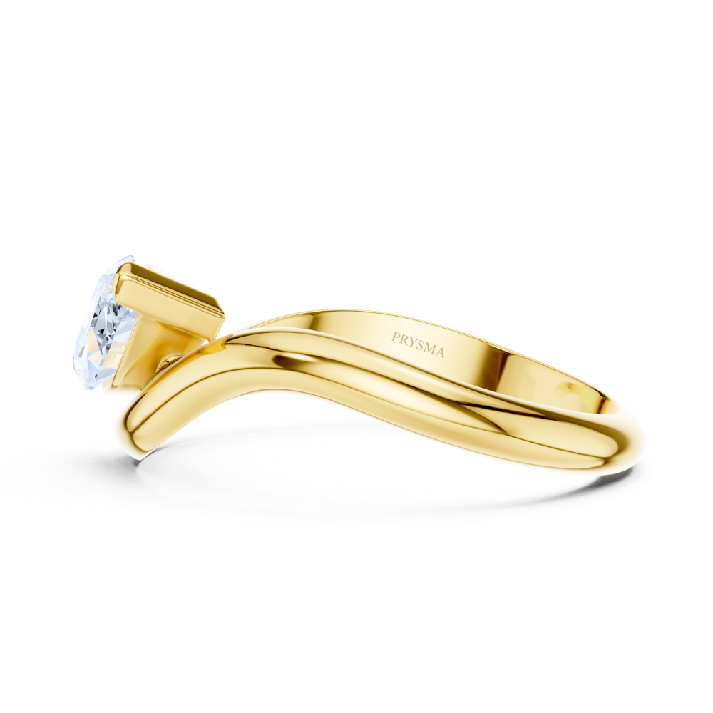 Marquise Embrace Solitaire Ring