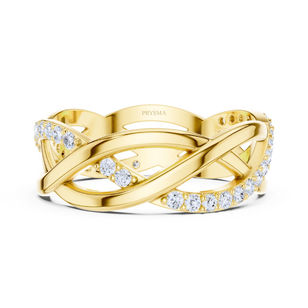 Celestia Twisted Elegance Ring