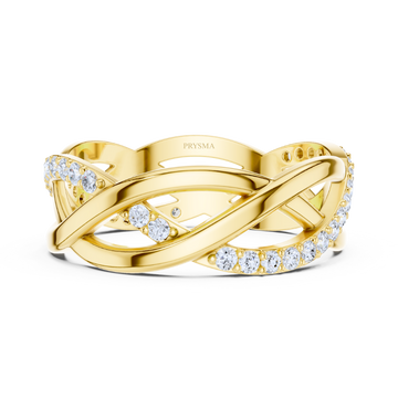 Celestia Twisted Elegance Ring
