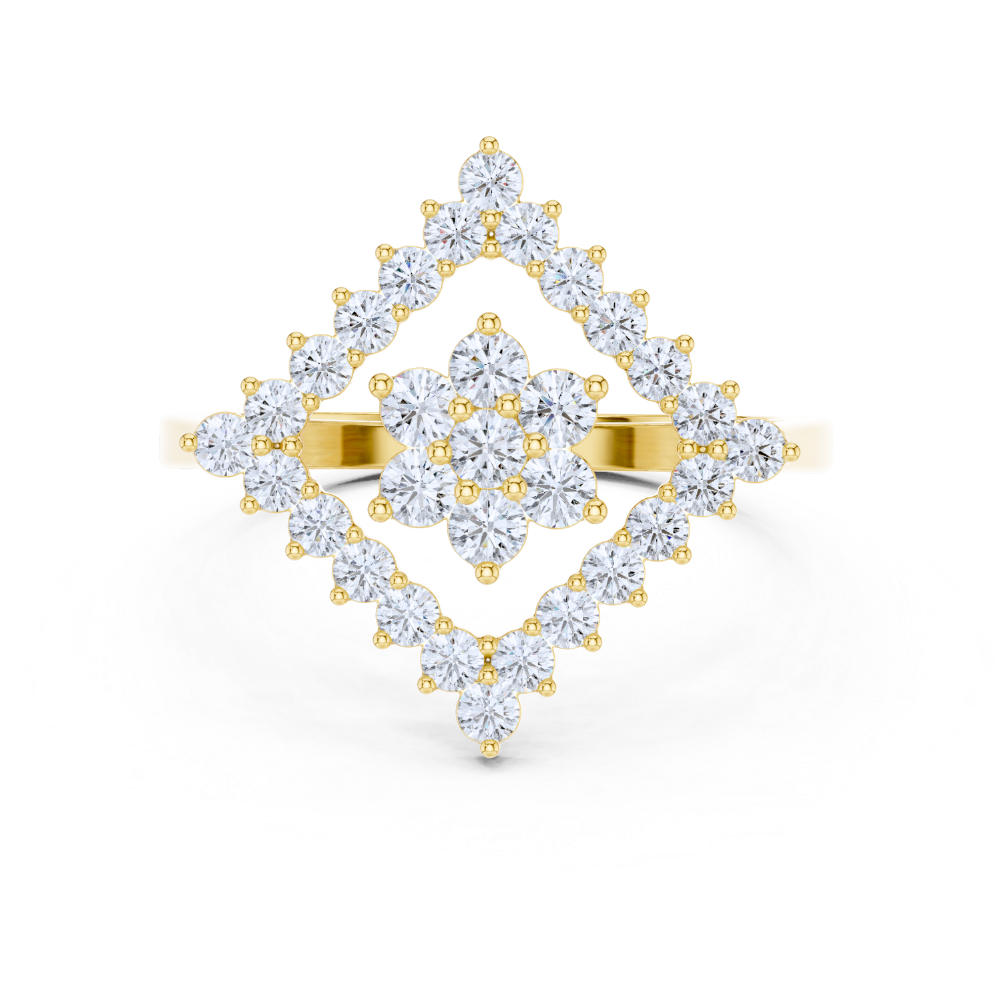 Majestic Fleur Royale Ring