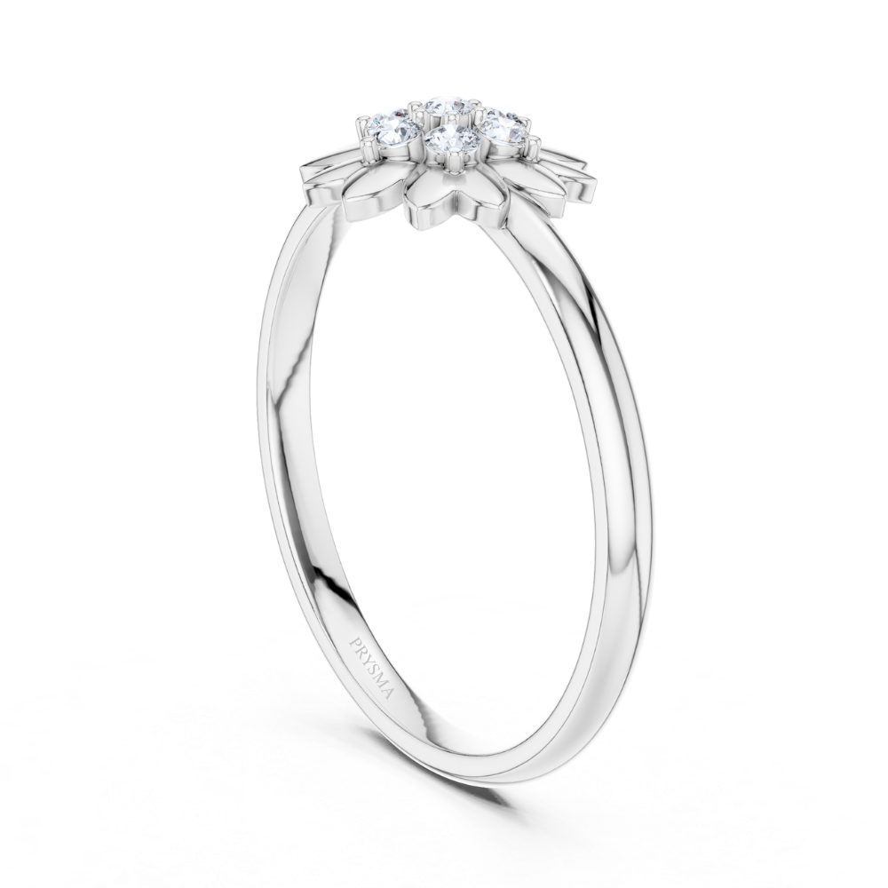 Blooming Radiance Diamond Ring