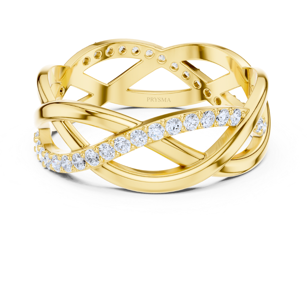 Celestia Twisted Elegance Ring