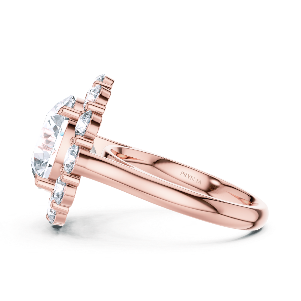 Solstice Round Cluster Ring