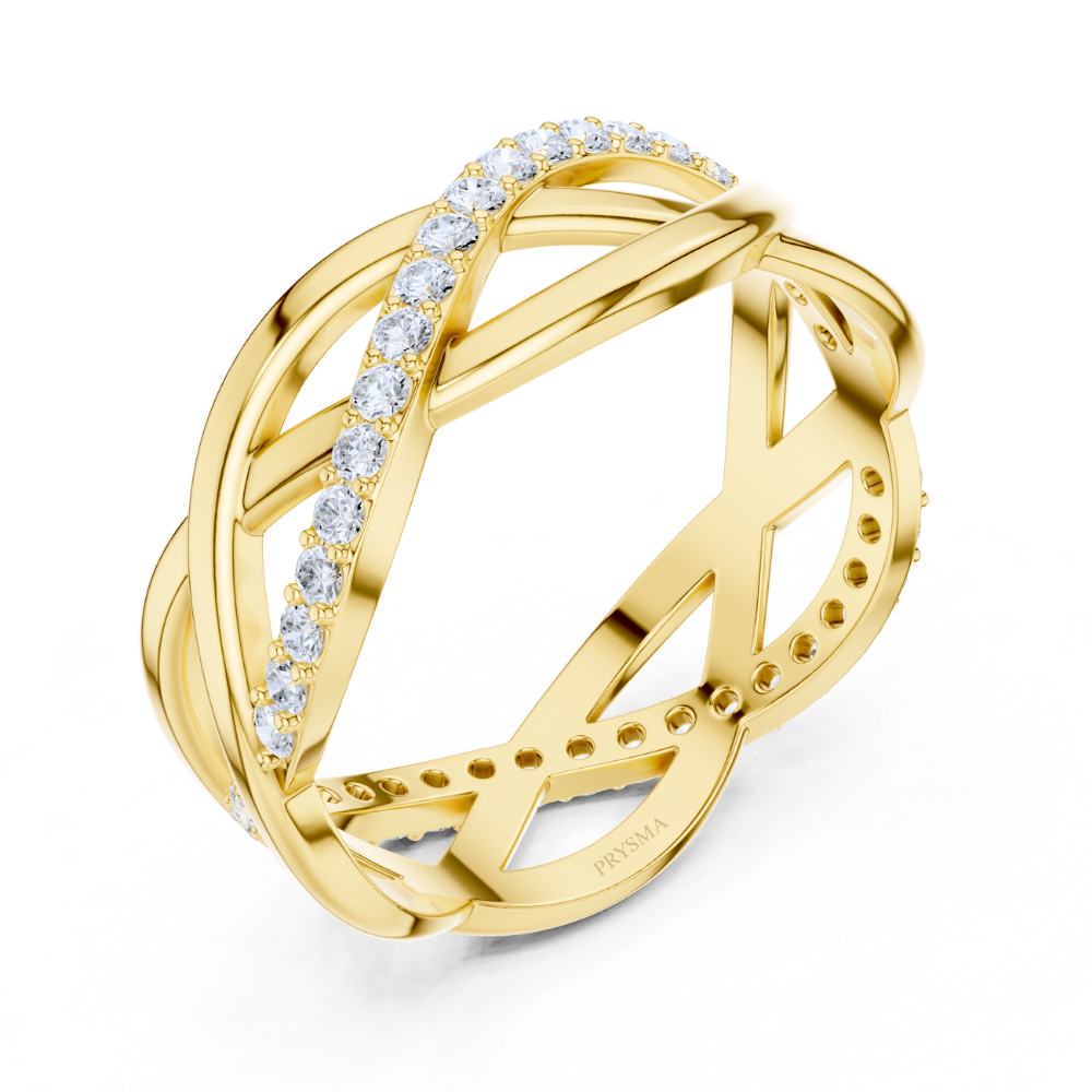 Celestia Twisted Elegance Ring