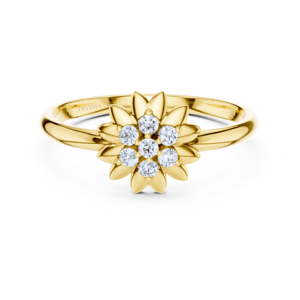 Blooming Radiance Diamond Ring