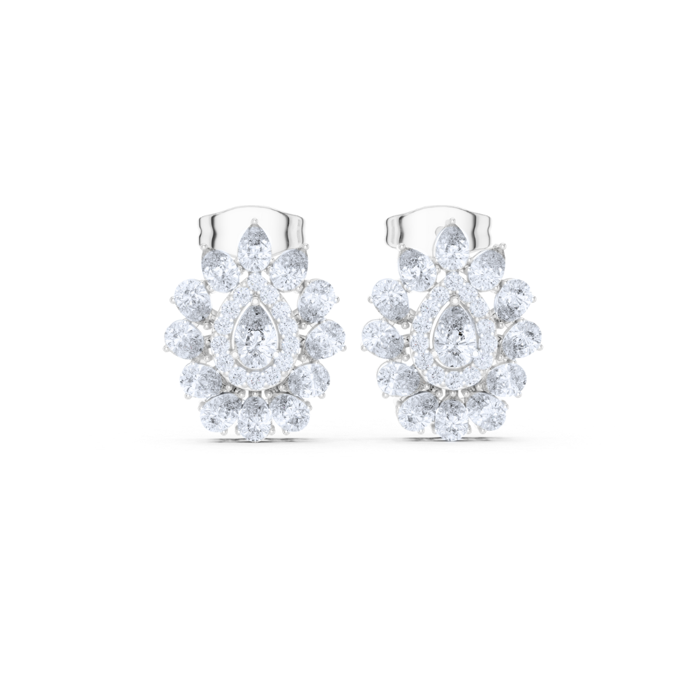 Royal Aura Teardrop Studs