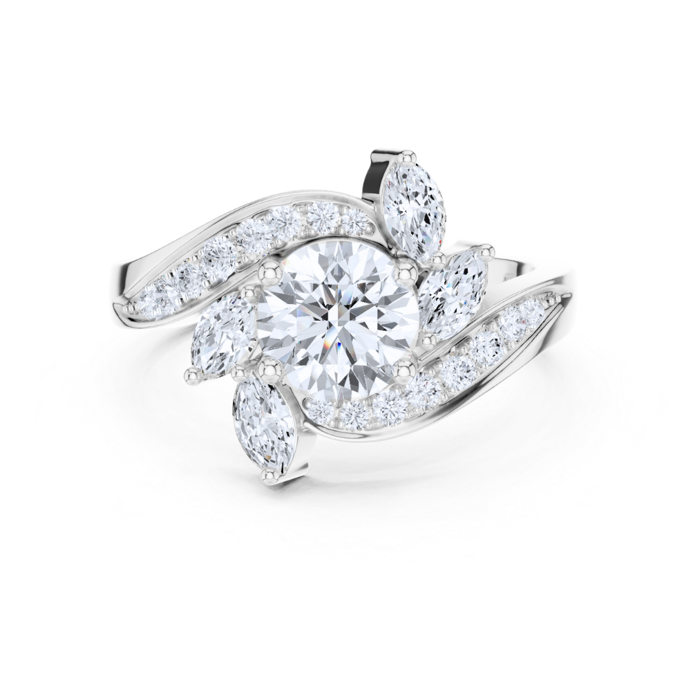 Enchanted Blossom Diamond Ring