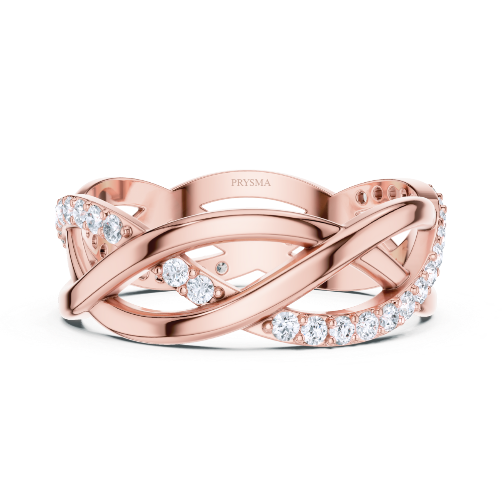 Celestia Twisted Elegance Ring