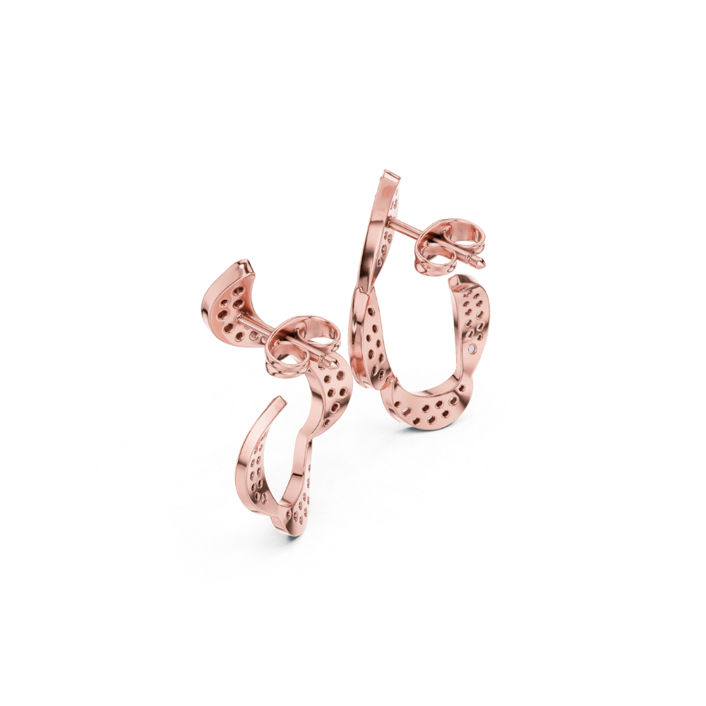 Enchanted Flame Drop Earrings