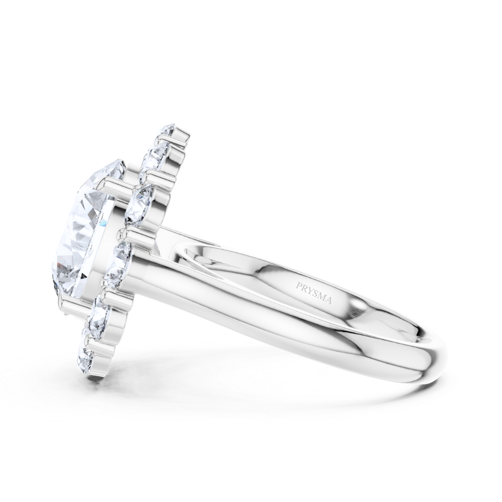 Solstice Round Cluster Ring