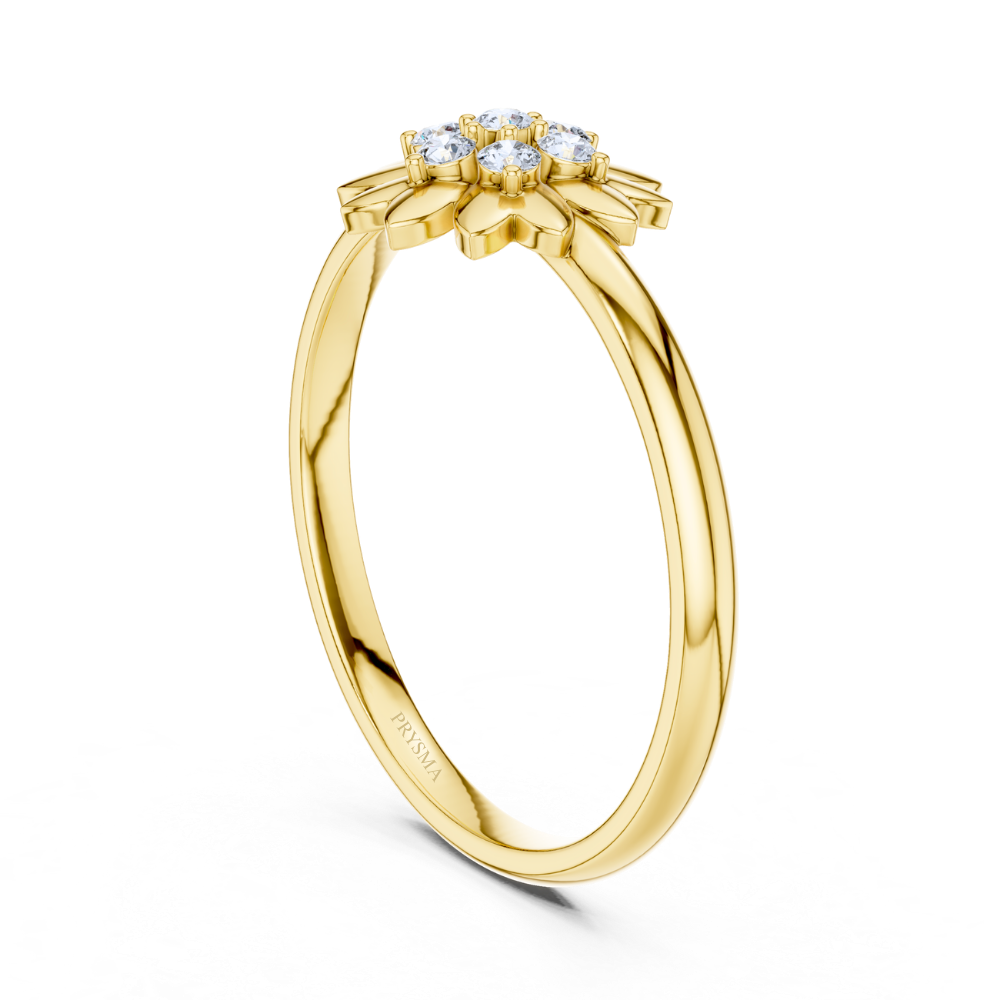 Blooming Radiance Diamond Ring
