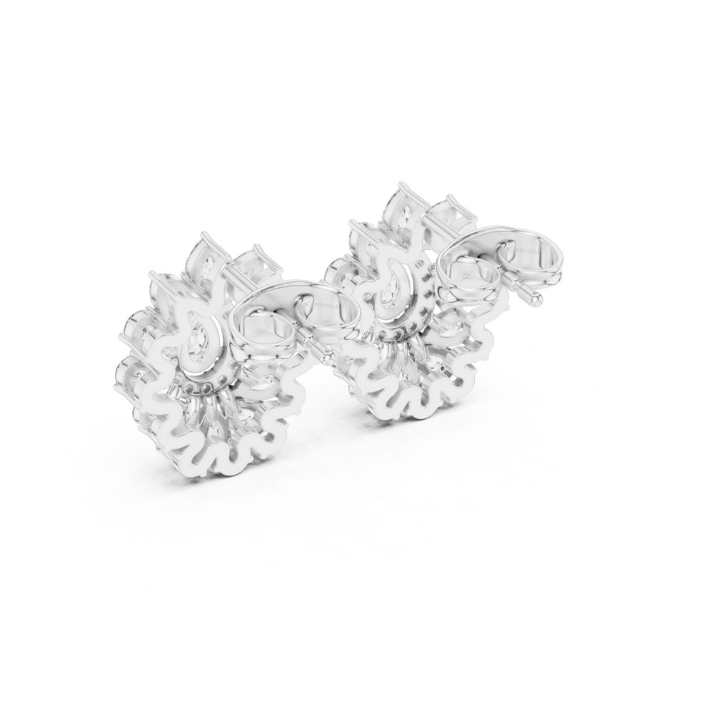 Royal Aura Teardrop Studs