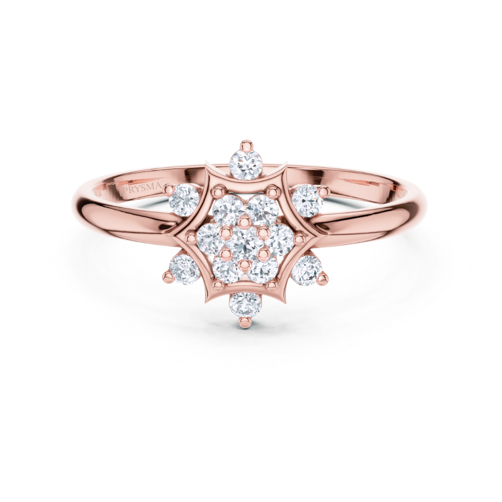 Celestial Crown Diamond Ring