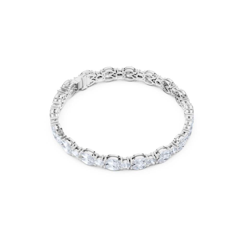 Aurielle Marquise Diamond Cluster Bracelet