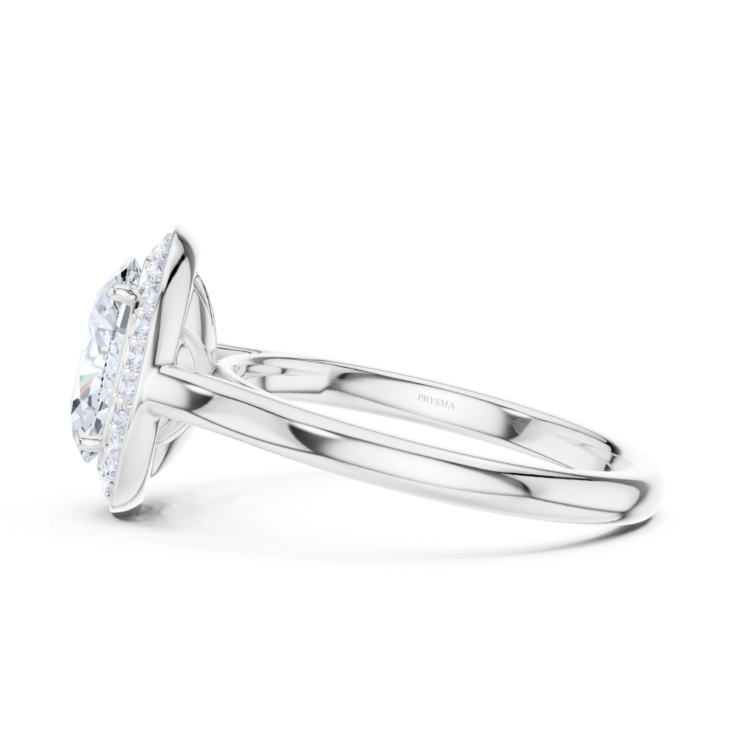 Oval Halo Ring