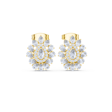 Royal Aura Teardrop Studs