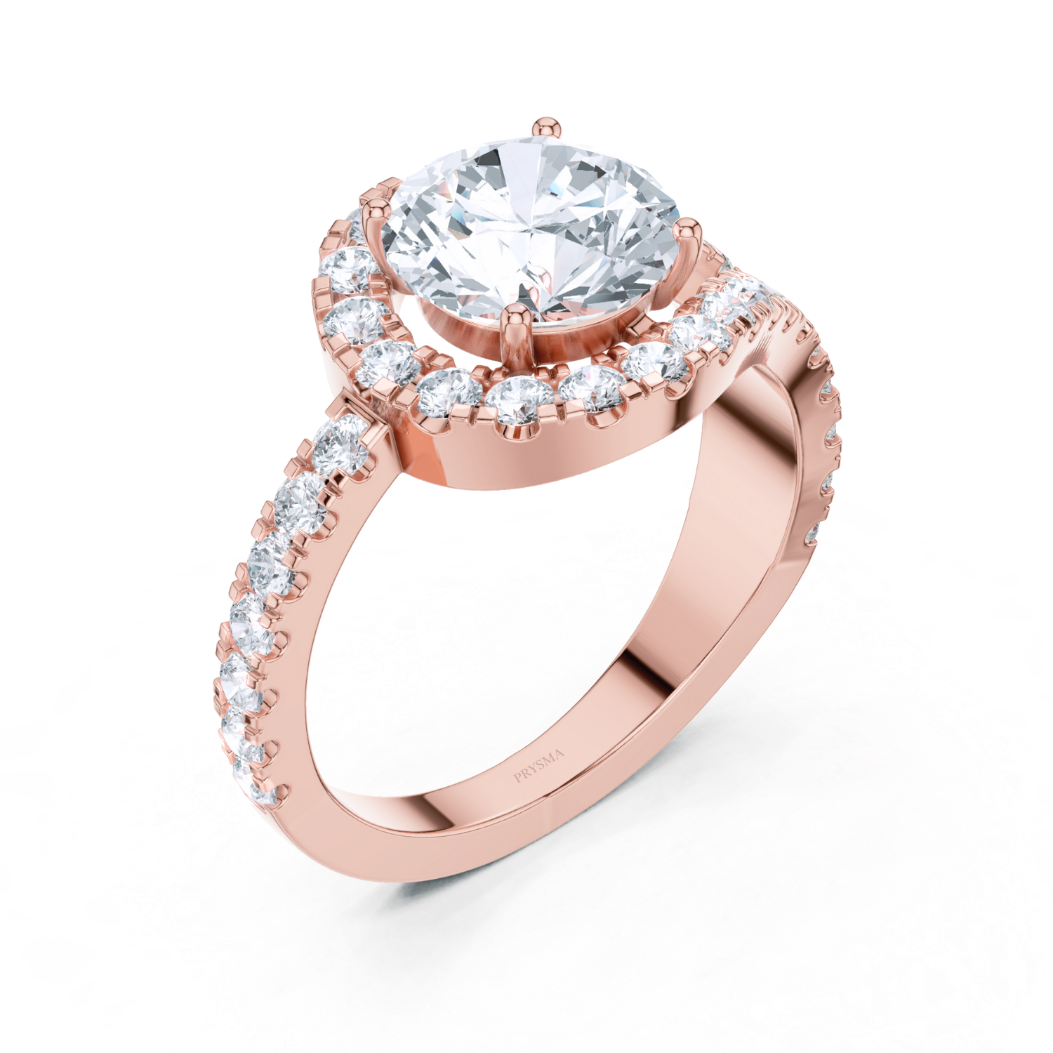 Eternal Sparkle Split Shank Ring