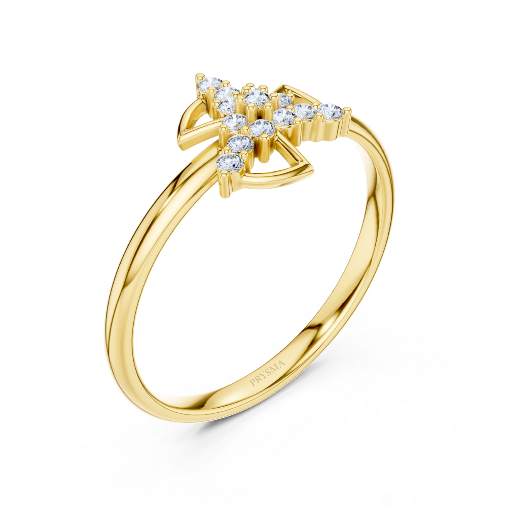 Aurora Starburst Ring