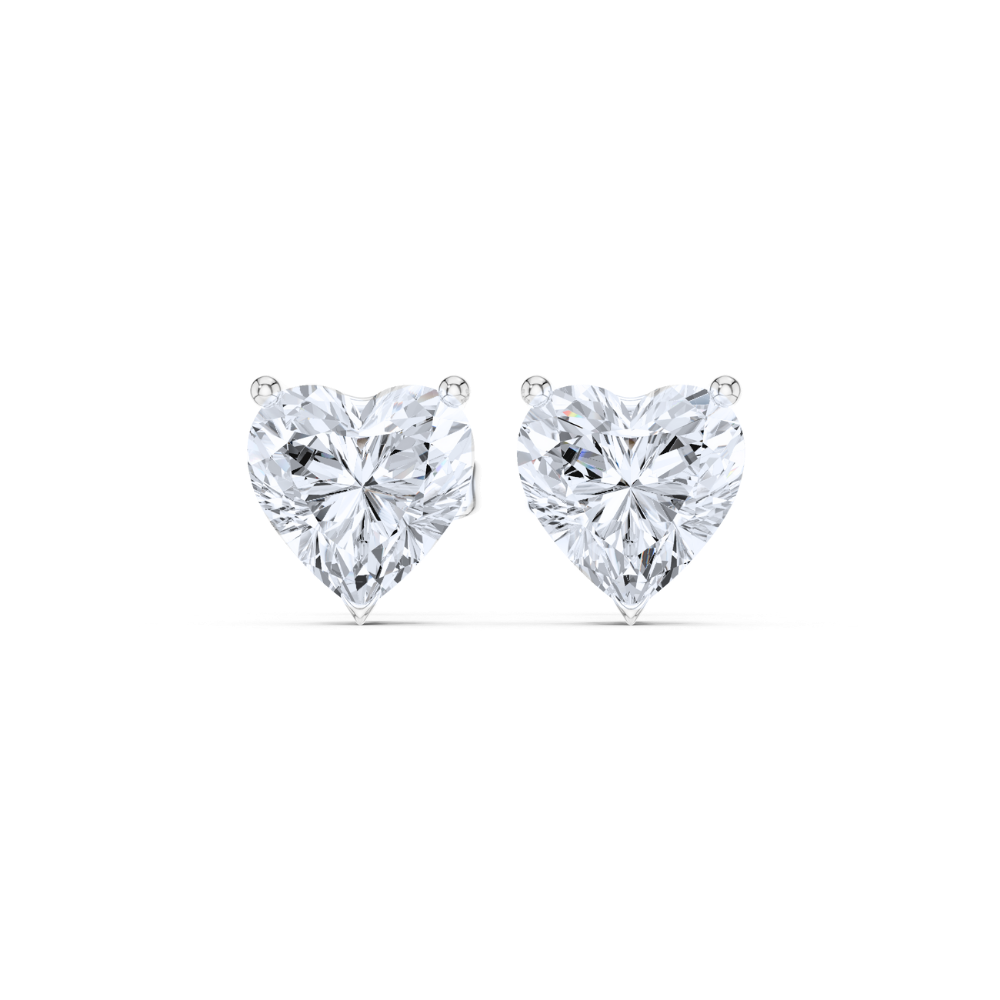 Forever Love Heart Studs