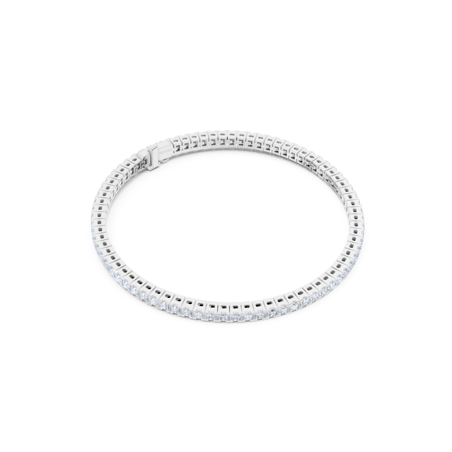 Timeless Elegance Princess Cut Tennis Bracelet