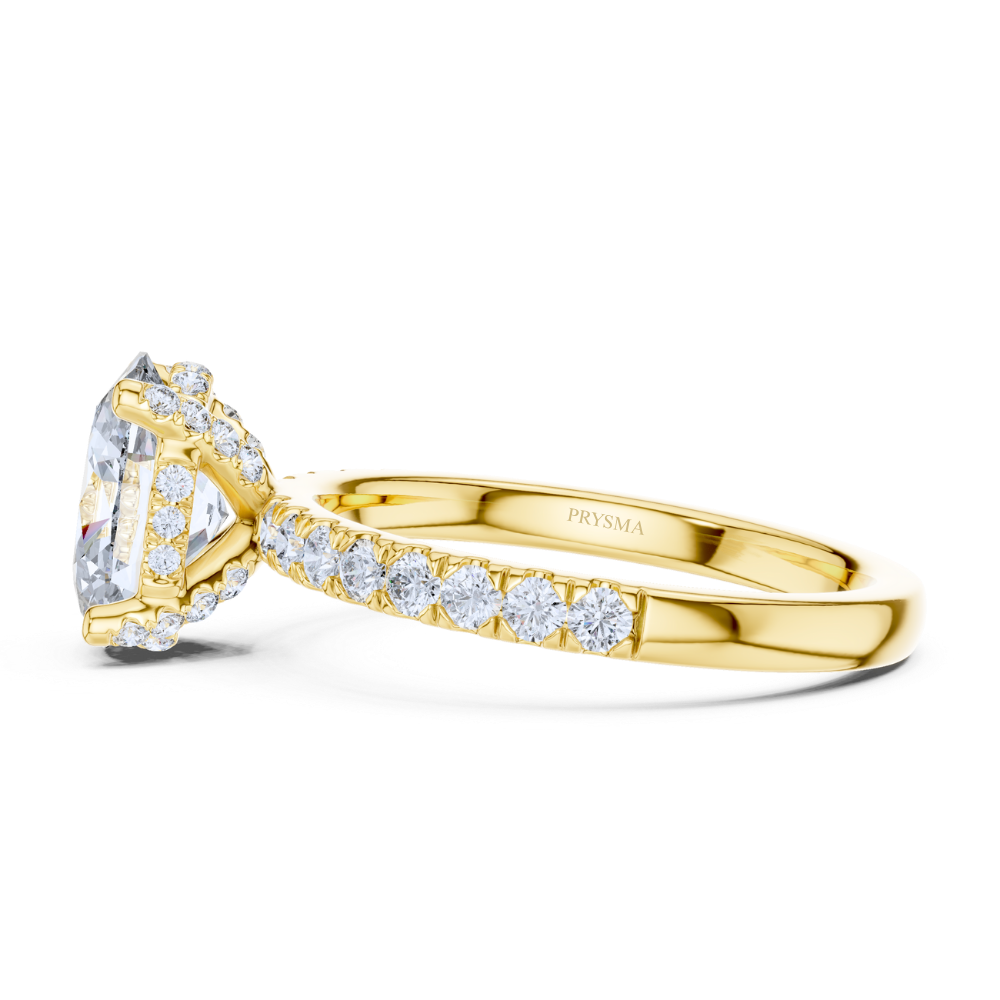 Eternal Grace Oval Diamond Ring