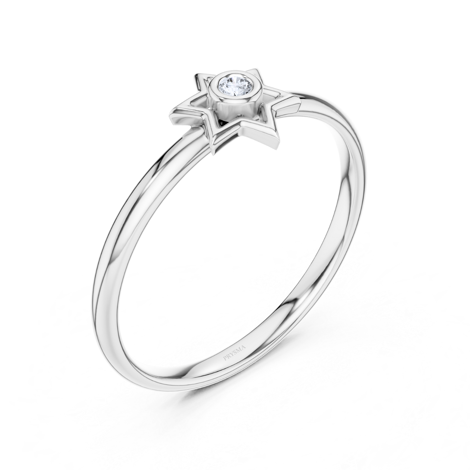 Celestial Star Diamond Ring