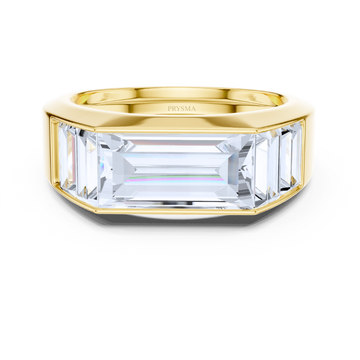 Imperial Emerald Channel Ring