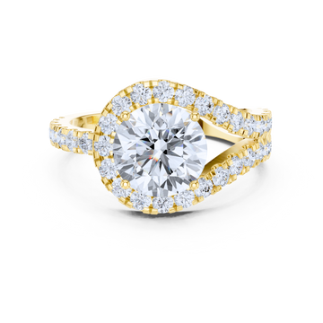 Eternal Sparkle Split Shank Ring