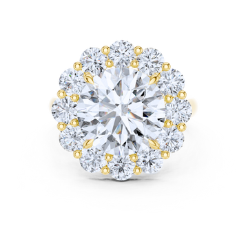 Solstice Round Cluster Ring