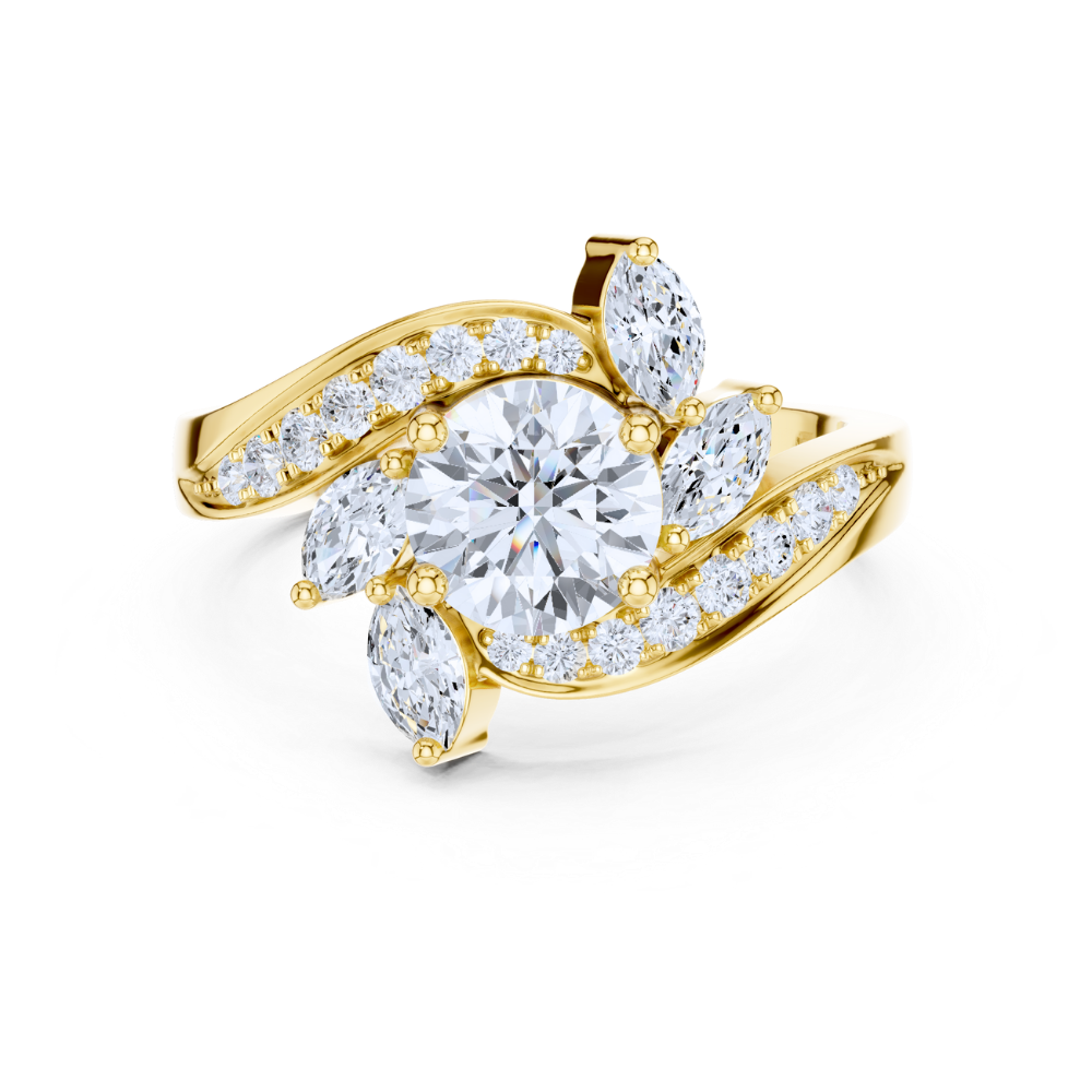 Enchanted Blossom Diamond Ring