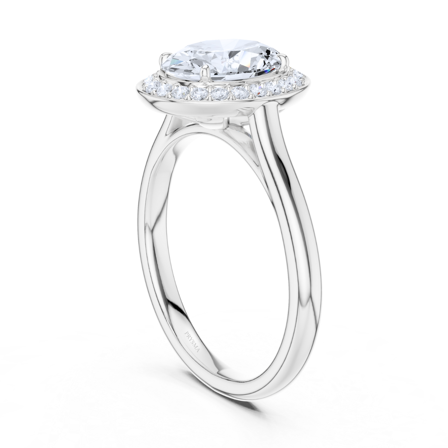 Oval Halo Ring