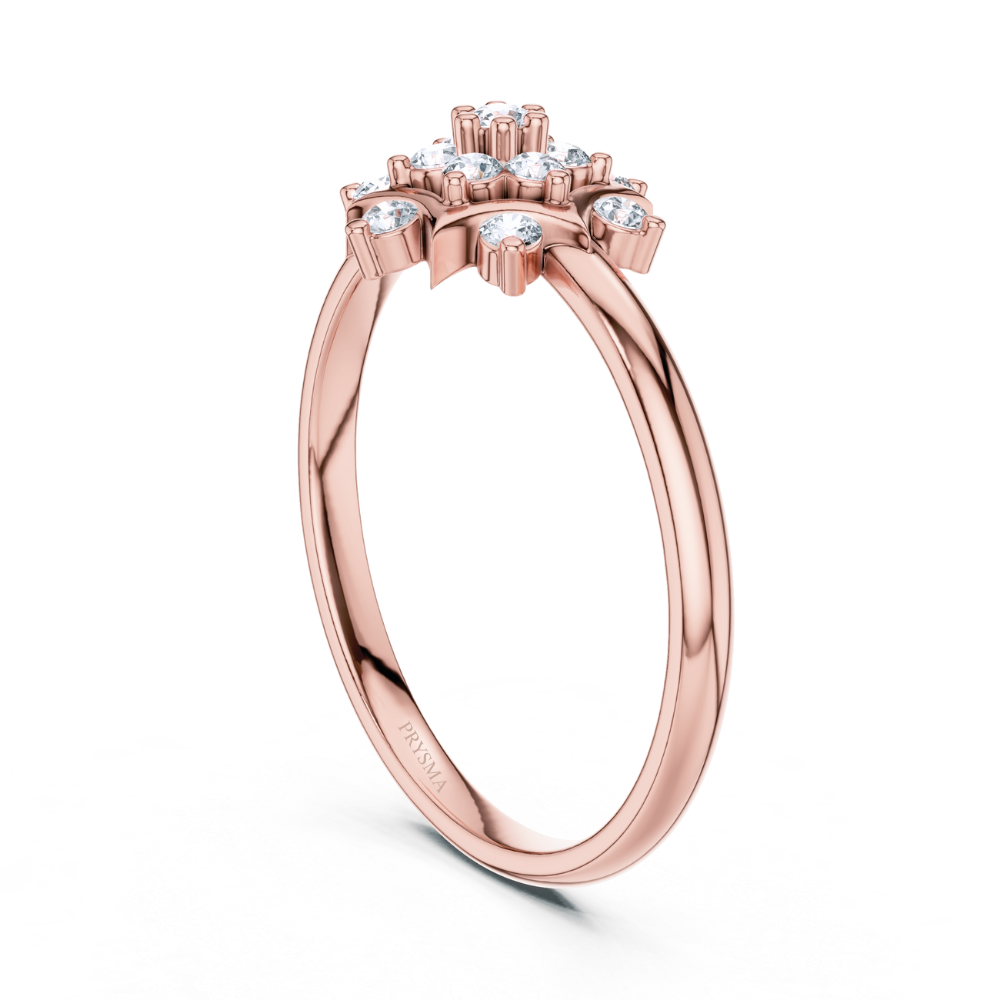 Celestial Crown Diamond Ring