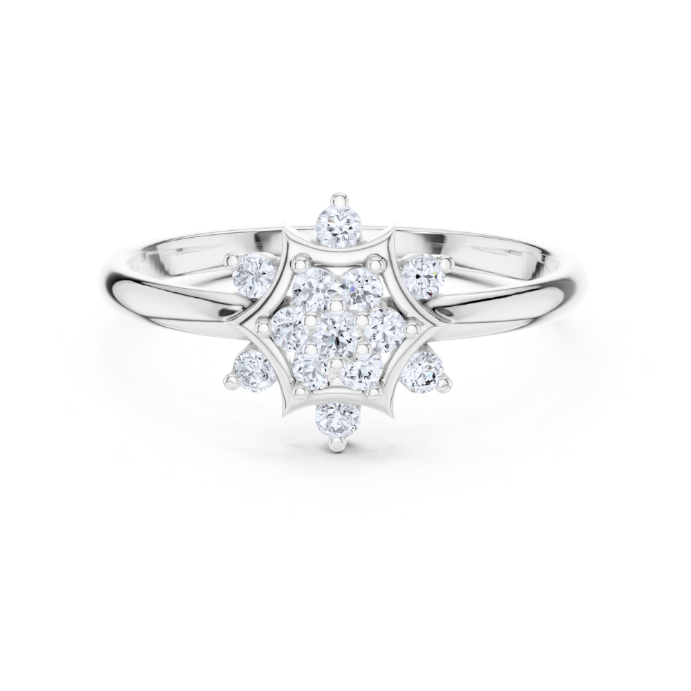 Celestial Crown Diamond Ring
