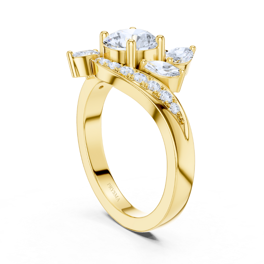 Enchanted Blossom Diamond Ring