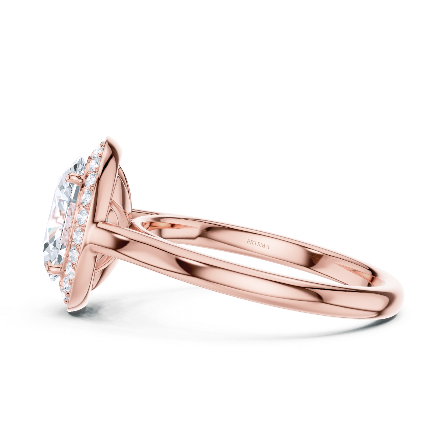 Oval Halo Ring