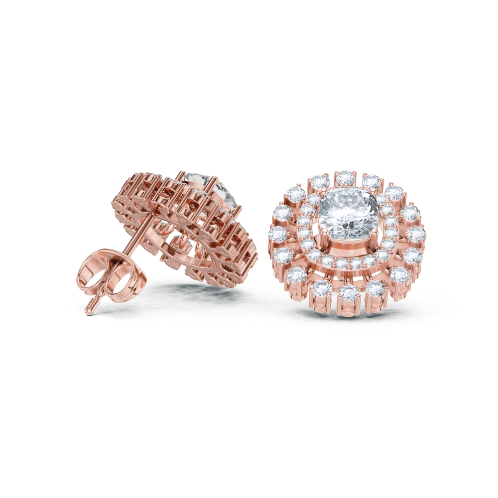 Celestial Spark Diamond Studs