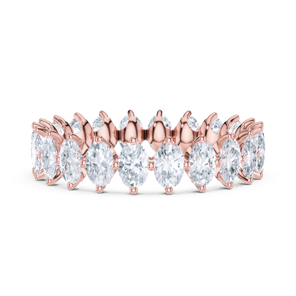 Oval Brilliance Eternity Ring