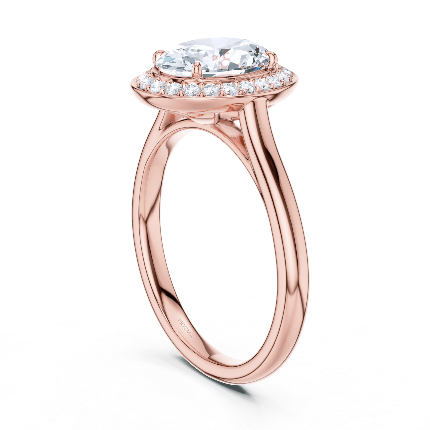 Oval Halo Ring