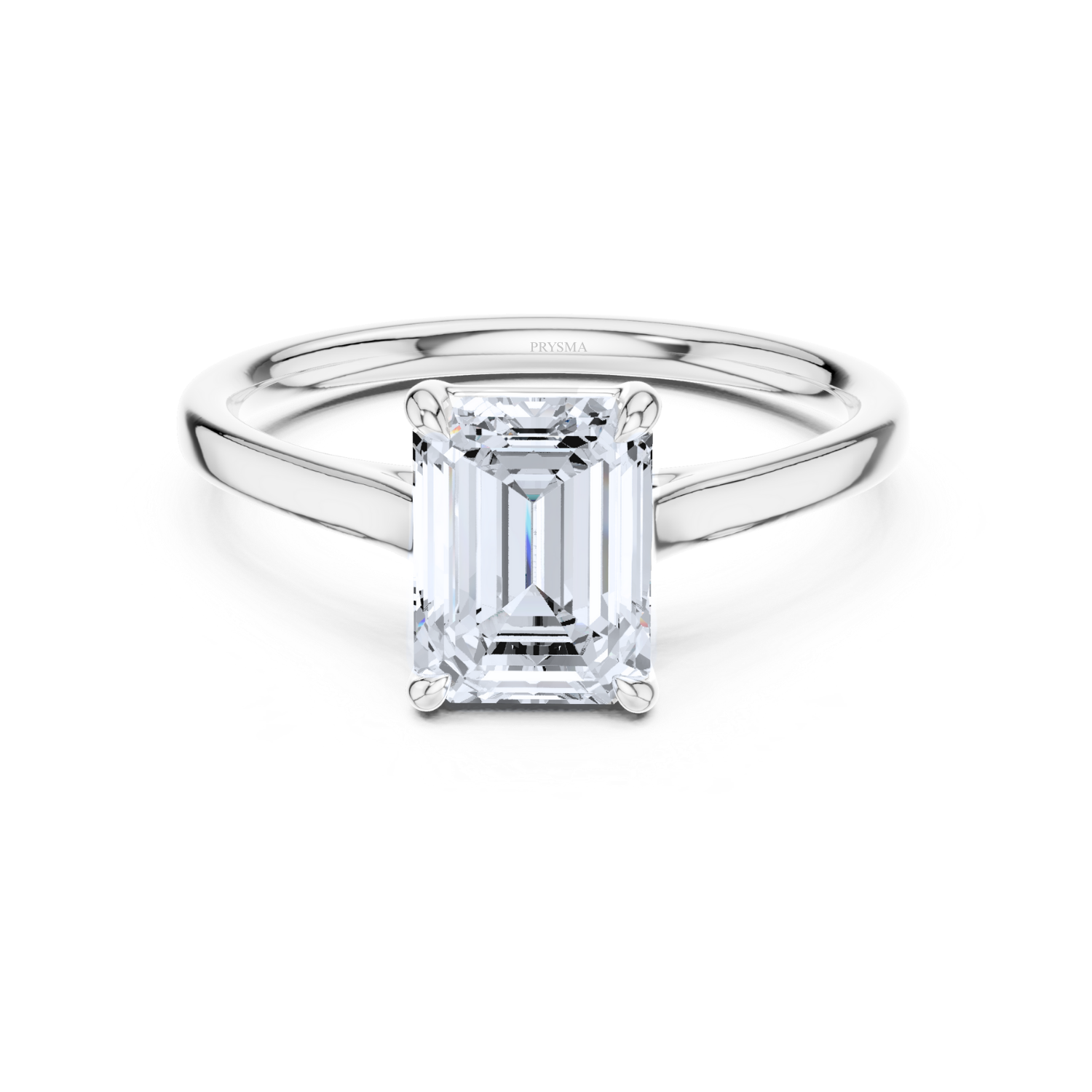 Classic Emerald-Cut Solitaire Ring
